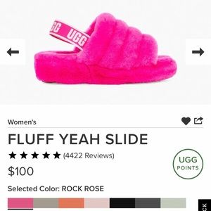 UGG Fluff Slides